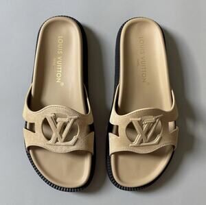 Louis Vuitton | Shoes | Louis Vuitton Lock It Slide Sandal Size 36
